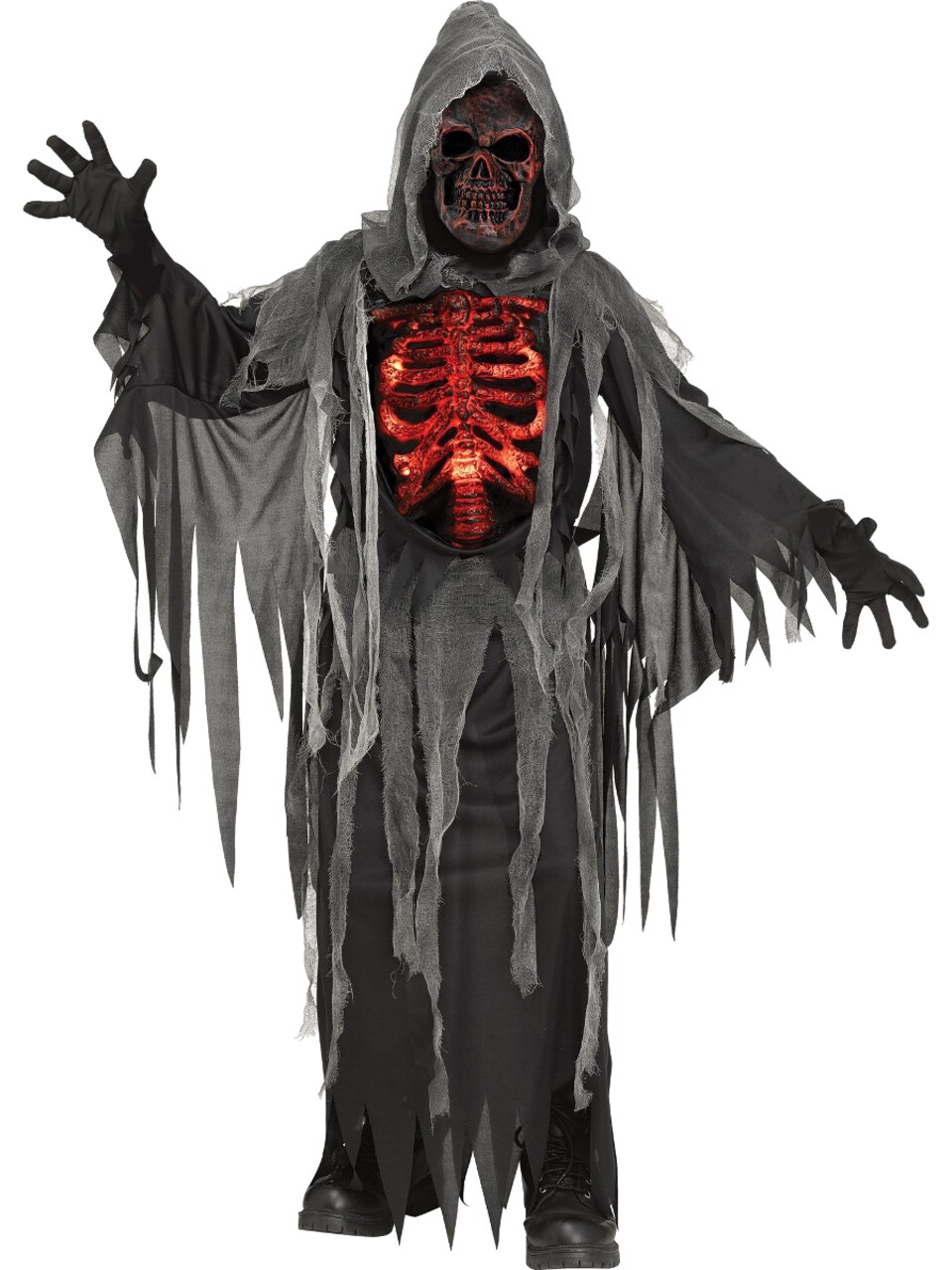 Horror Spirit Smoldering Reaper Boy&#x27;s Costume